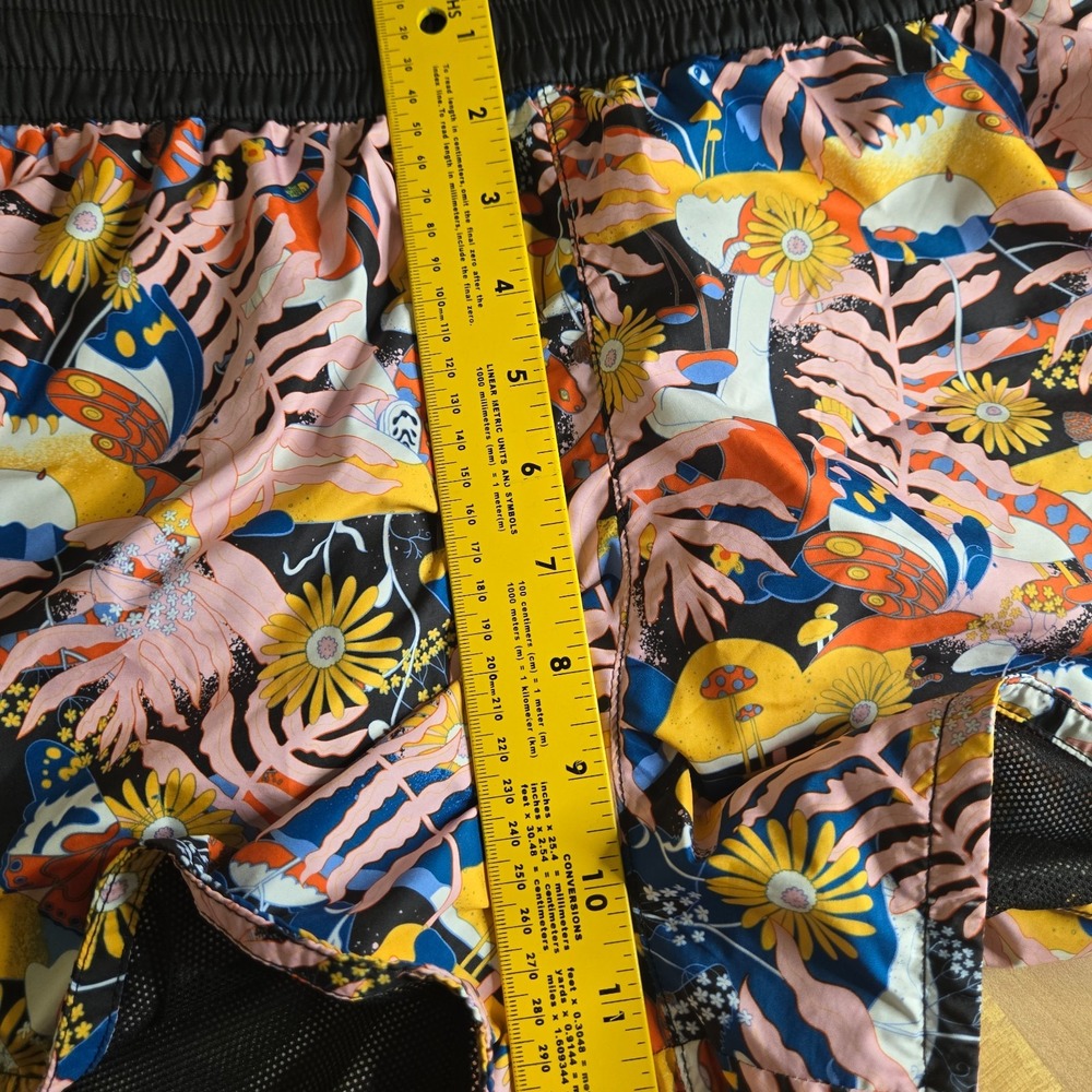 The North Face Hydrenaline 2000 Floral Tropical Running Shorts Size Large - Picture 9 of 10